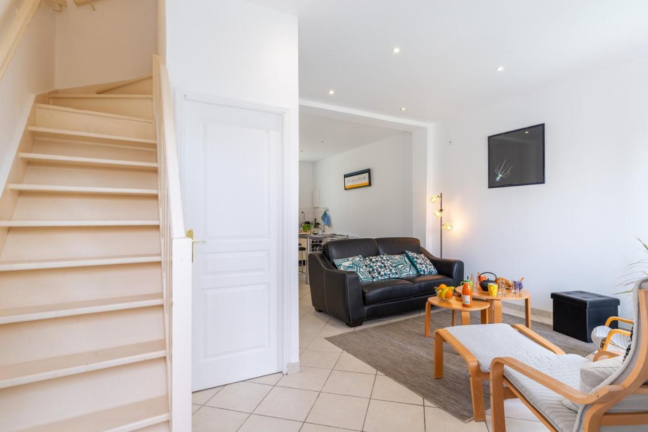 Les Bleuets - Duplex Avec Vue Mer Pleneuf-Val-Andre Exterior foto